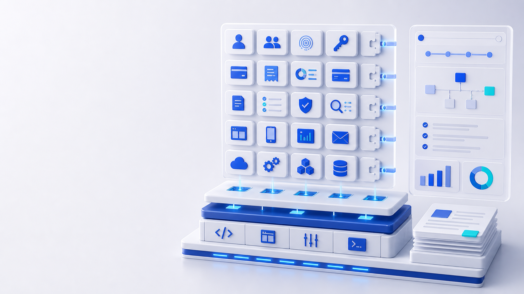 Start from a proven platform, not a blank repository