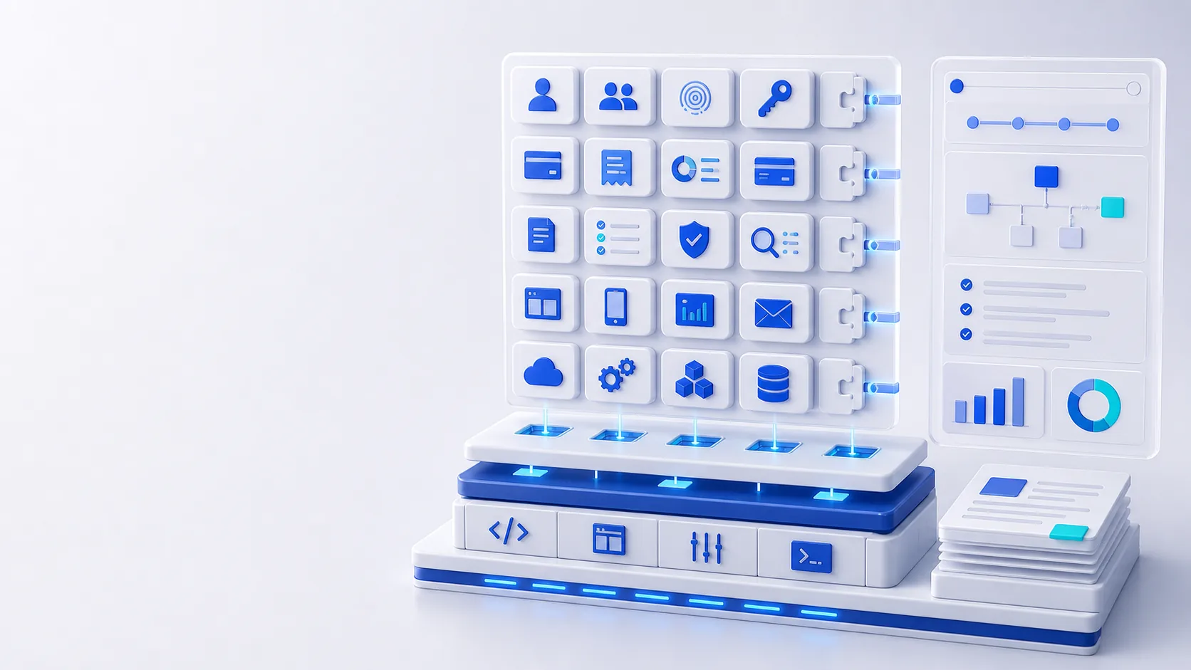 Start from a proven platform, not a blank repository